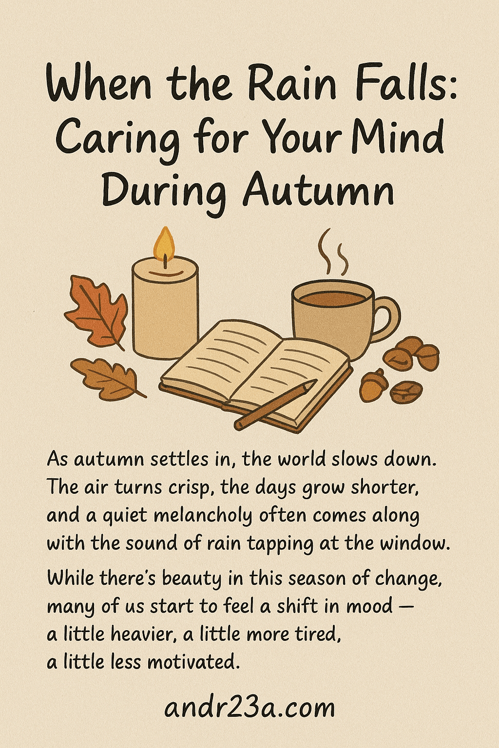 When the Rain Falls: Caring for Your Mind During&nbsp;Autumn